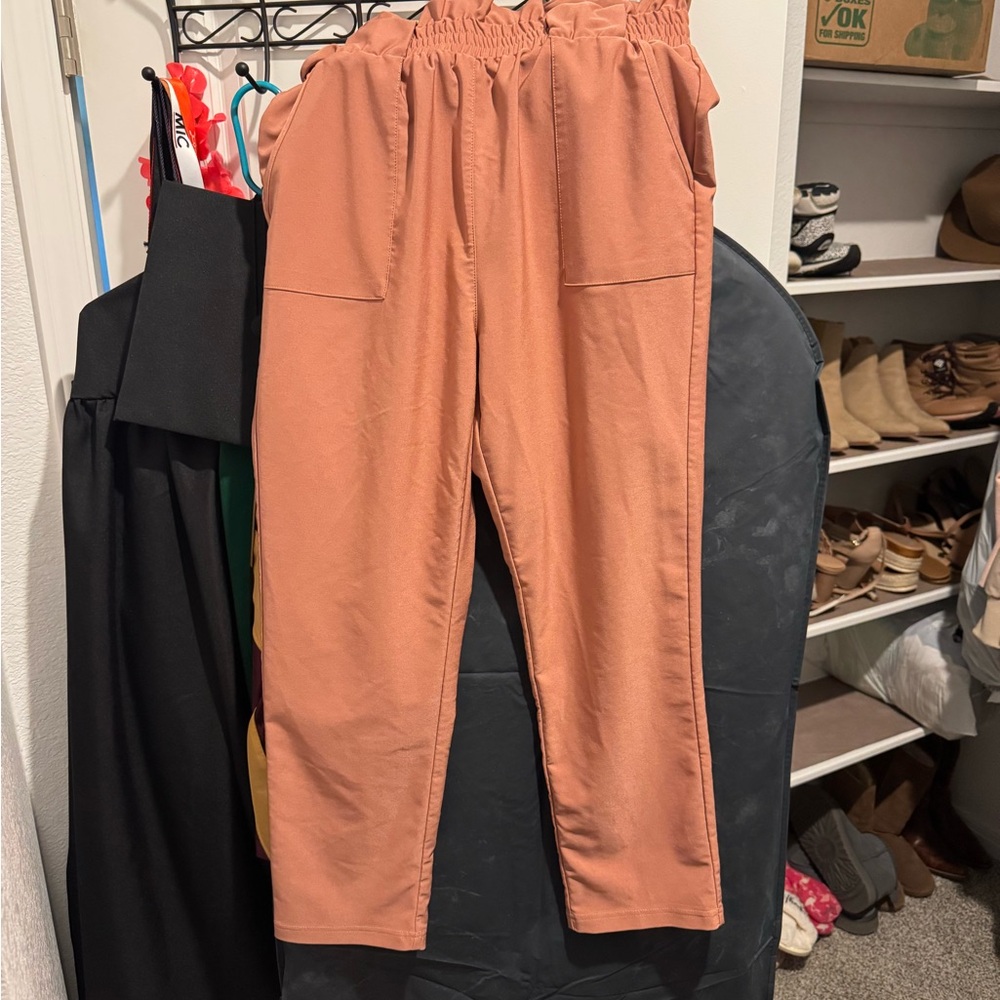 Grace Karin Coral Pants